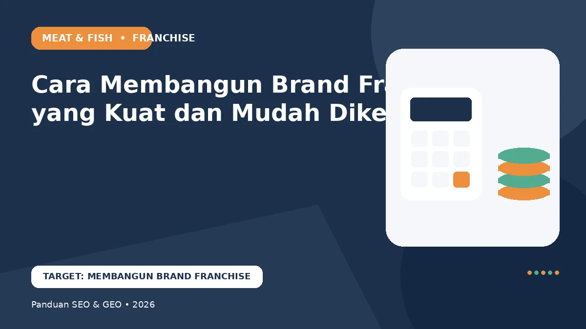 Cara Membangun Brand Franchise yang Kuat dan Mudah Dikenali