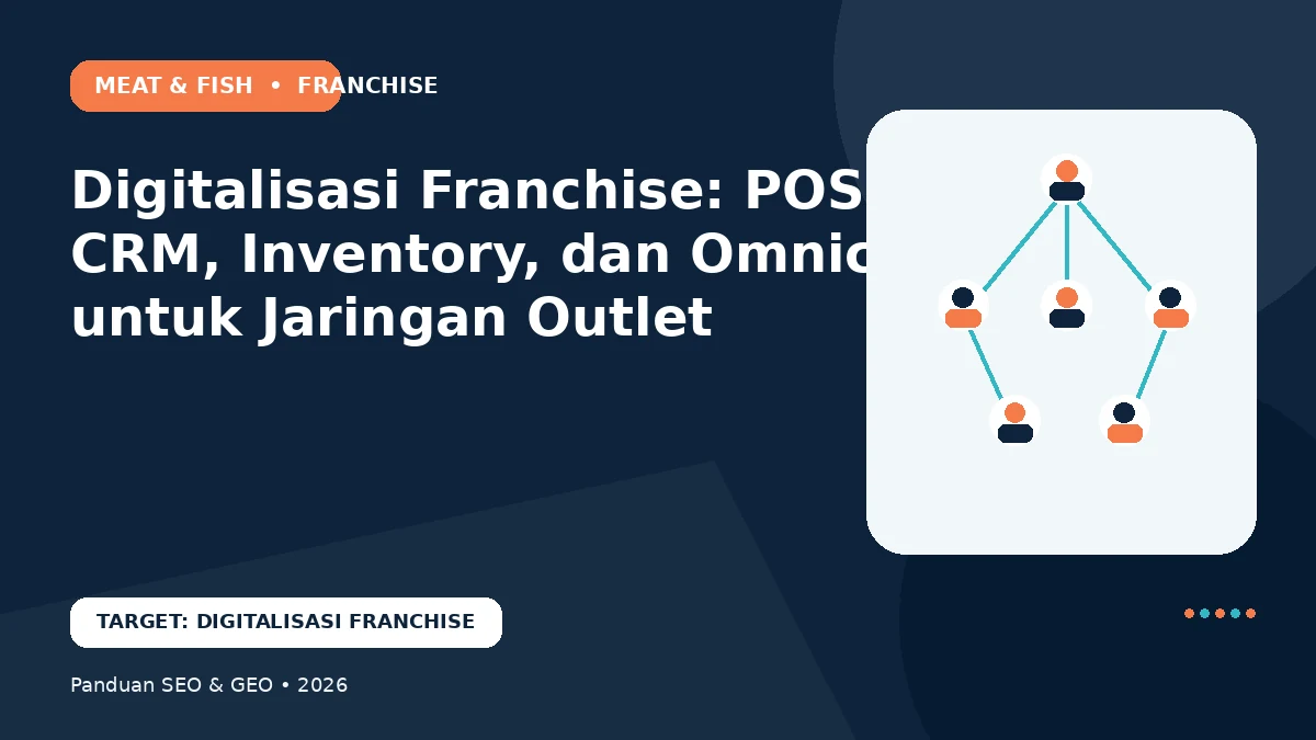 Digitalisasi Franchise: POS, CRM, Inventory, dan Omnichannel untuk Jaringan Outlet