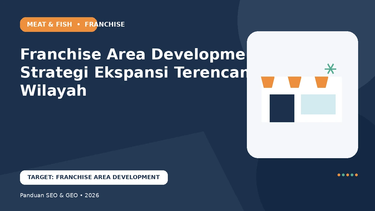 Franchise Area Development: Strategi Ekspansi Terencana per Wilayah