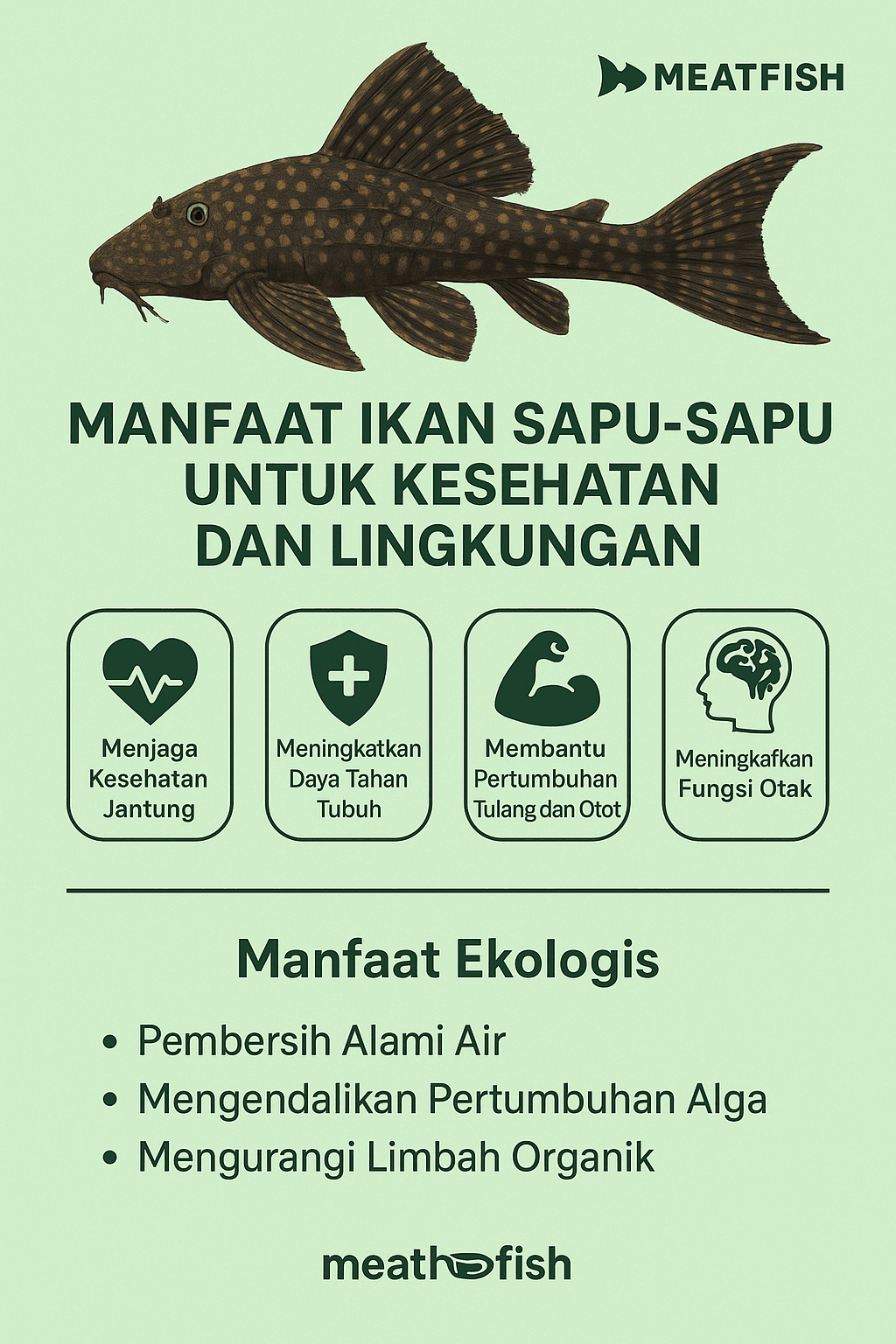 Manfaat Ikan Sapu Sapu