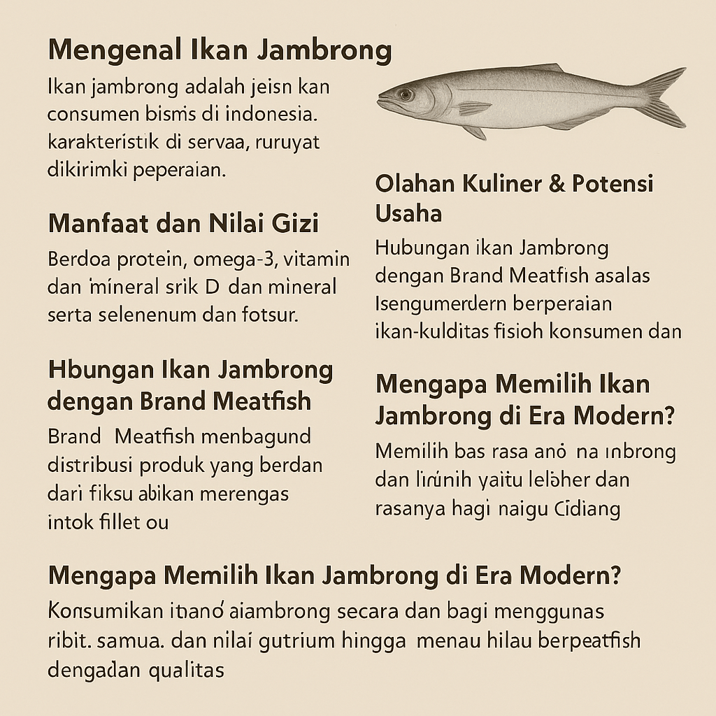 Apa Itu Ikan Jambrong