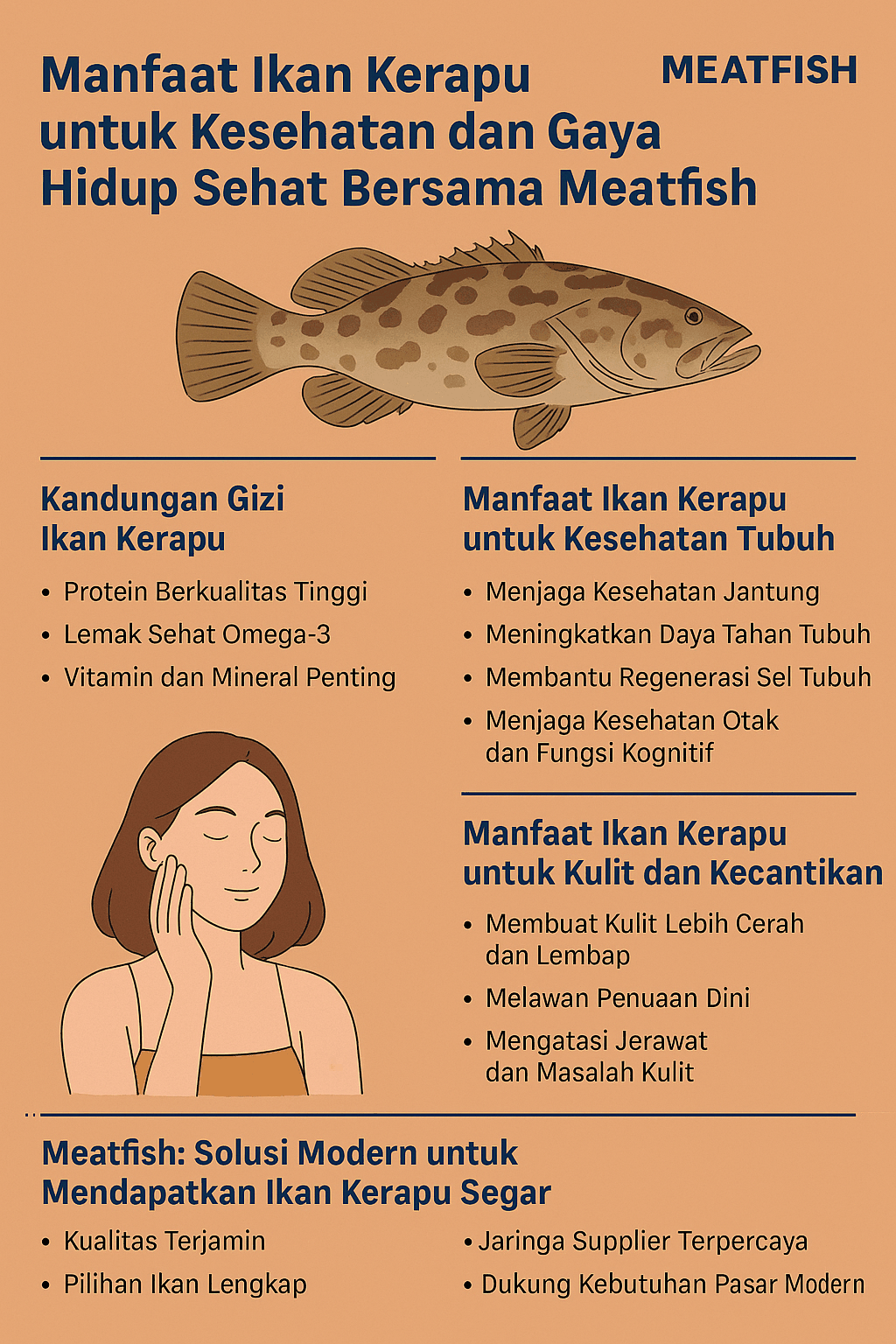 Manfaat Ikan Kerapu