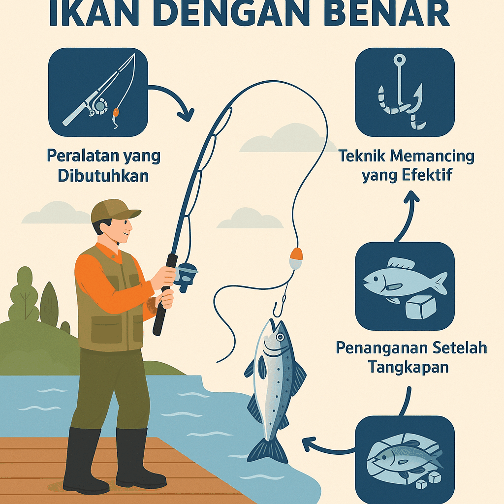 Cara Menangkap Ikan Dengan Benar