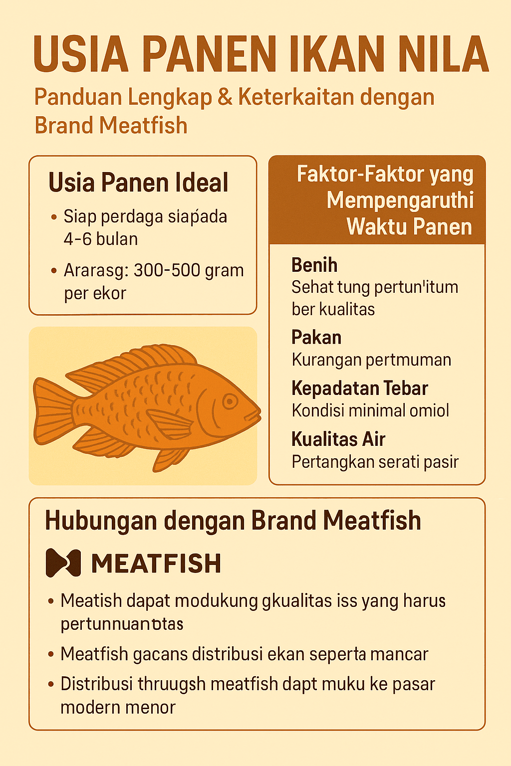 Usia Panen Ikan Nila dan Cara Memasarkan Ikan Nila: Panduan Lengkap