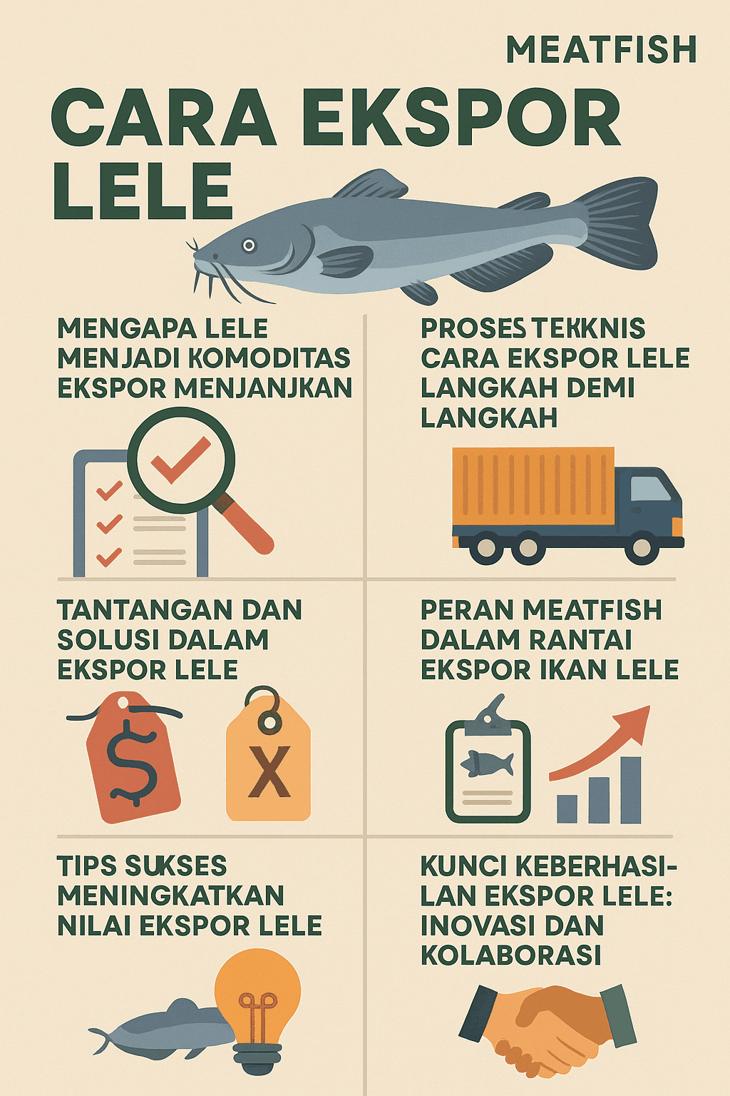 Cara Ekspor Lele Panduan Lengkap Dan Strategi Sukses Bersama Meatfish