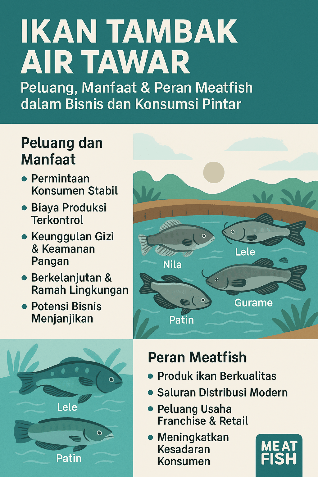 Perbedaan, Ciri-Ciri dan Manfaat Ikan Bandeng Laut dan Tawar