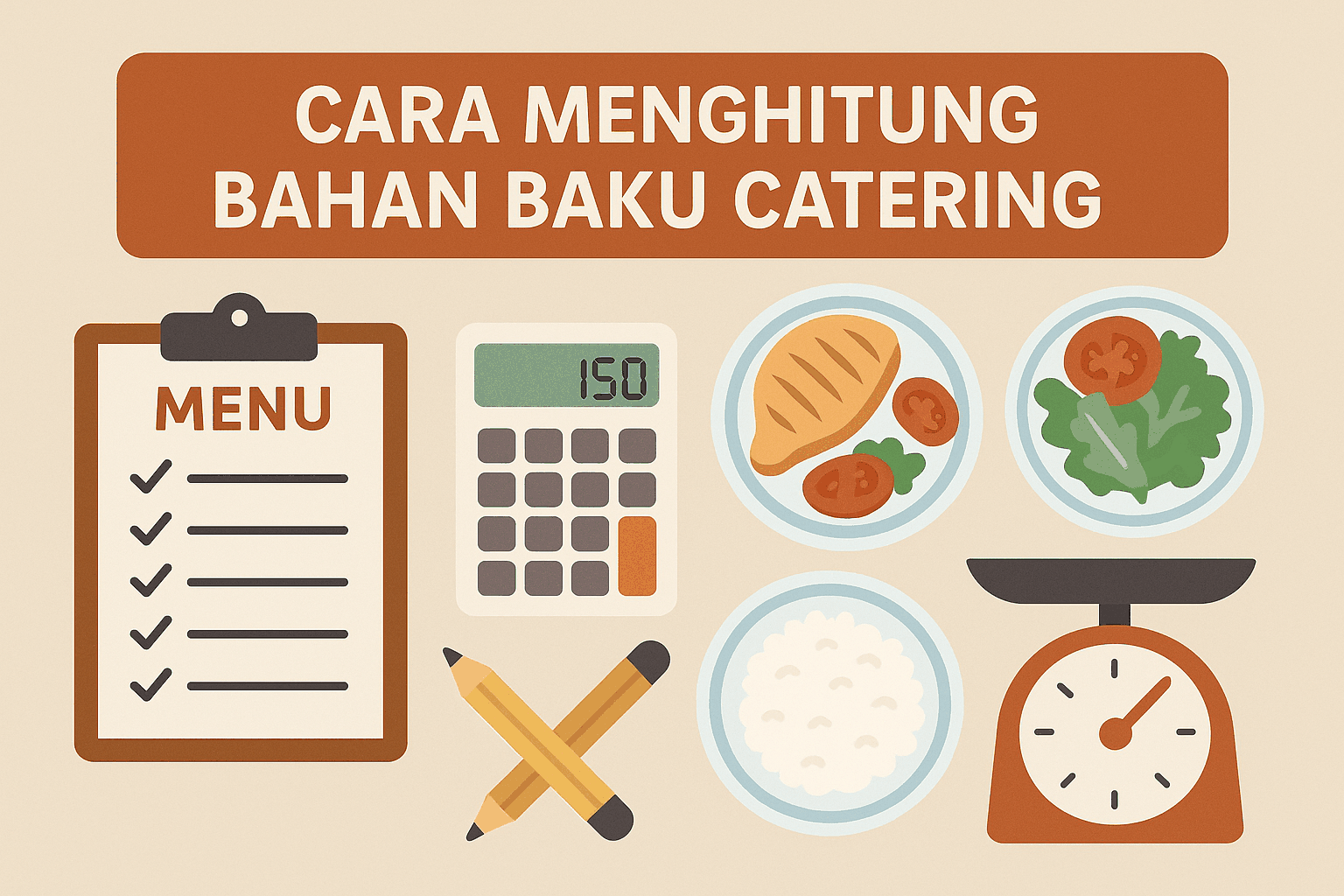Cara Menghitung Bahan Baku Catering Panduan Lengkap