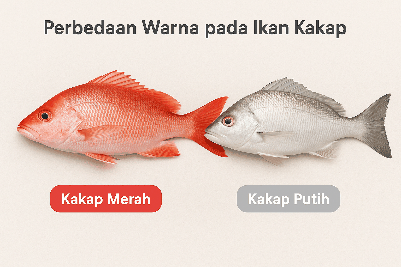 Warna Ikan Kakap