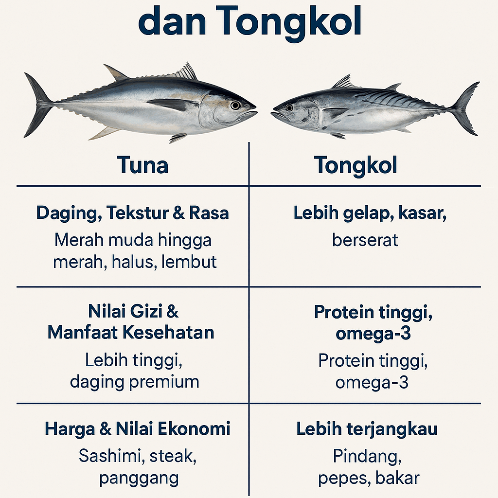 Tuna Vs Tongkol Bedanya Apa