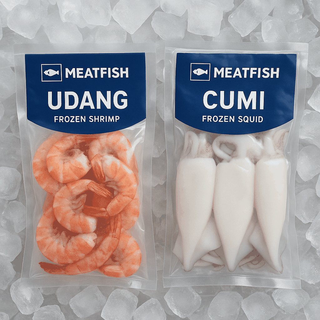 Seafood Beku Udang Cumi Paling Berkelas Untuk Pasar Modern Solusi Praktis Dan Berkualitas Dari Meatfish