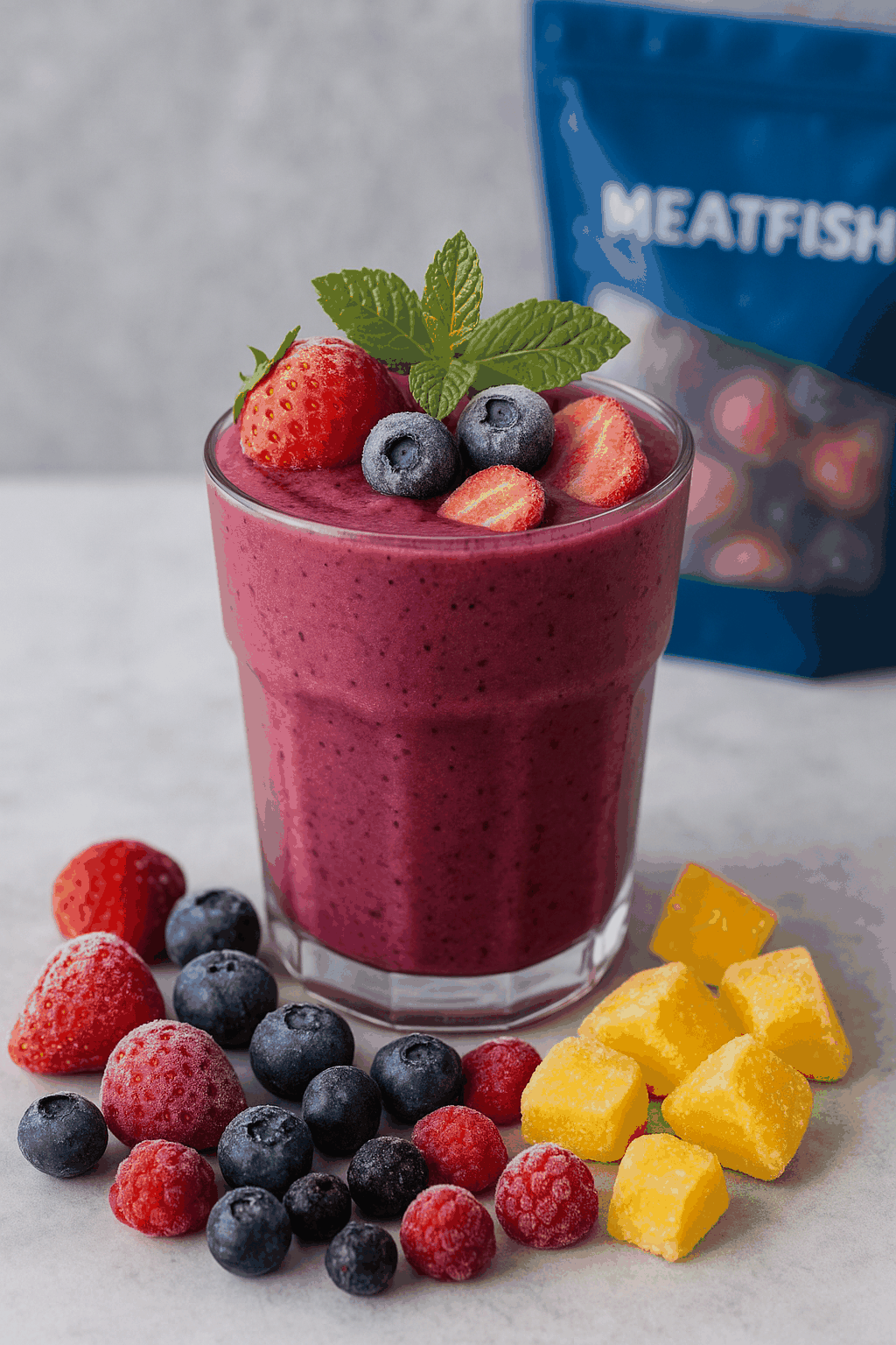 Buah Beku Untuk Smoothie