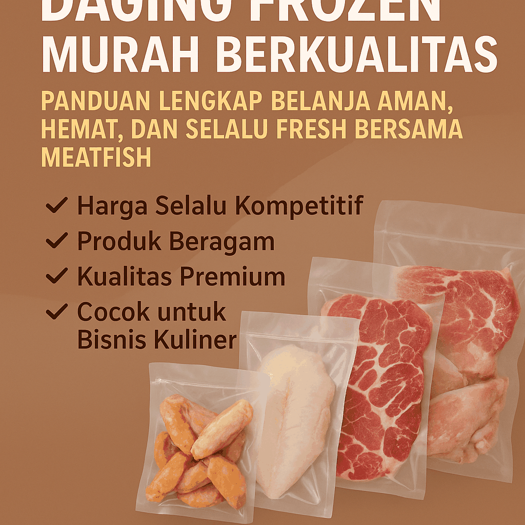 Daging Frozen Murah Berkualitas Panduan Lengkap Belanja Aman Hemat Dan Selalu Fresh