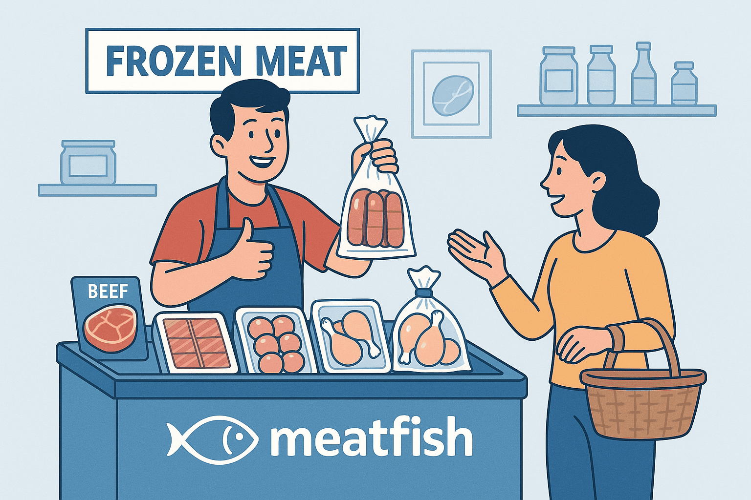 Bisnis Frozen Food Daging