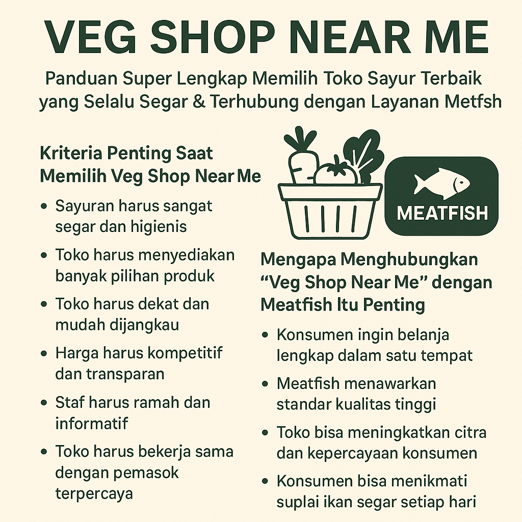 Veg Shop Near Me Panduan Super Lengkap Memilih Toko Sayur Terbaik Yang Selalu Segar