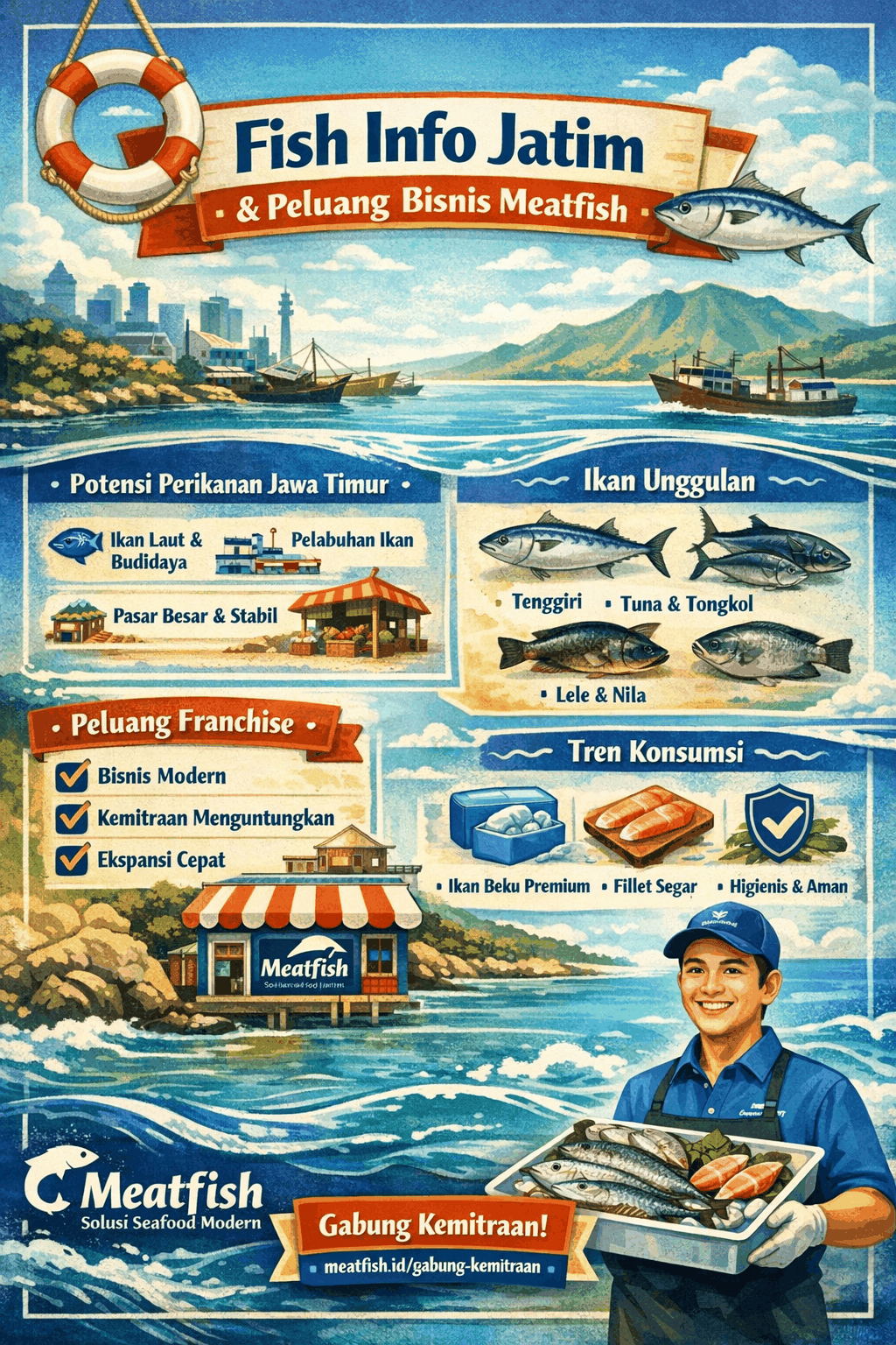 Fish Info Jatim Panduan Lengkap Potensi Perikanan Jawa Timur Peluang Bisnis Bersama Meatfish