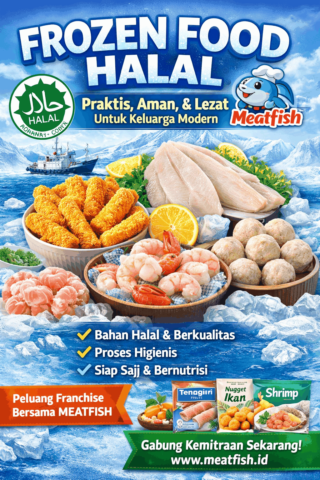 Frozen Food Halal: Panduan Memilih Produk untuk Keluarga dan Usaha