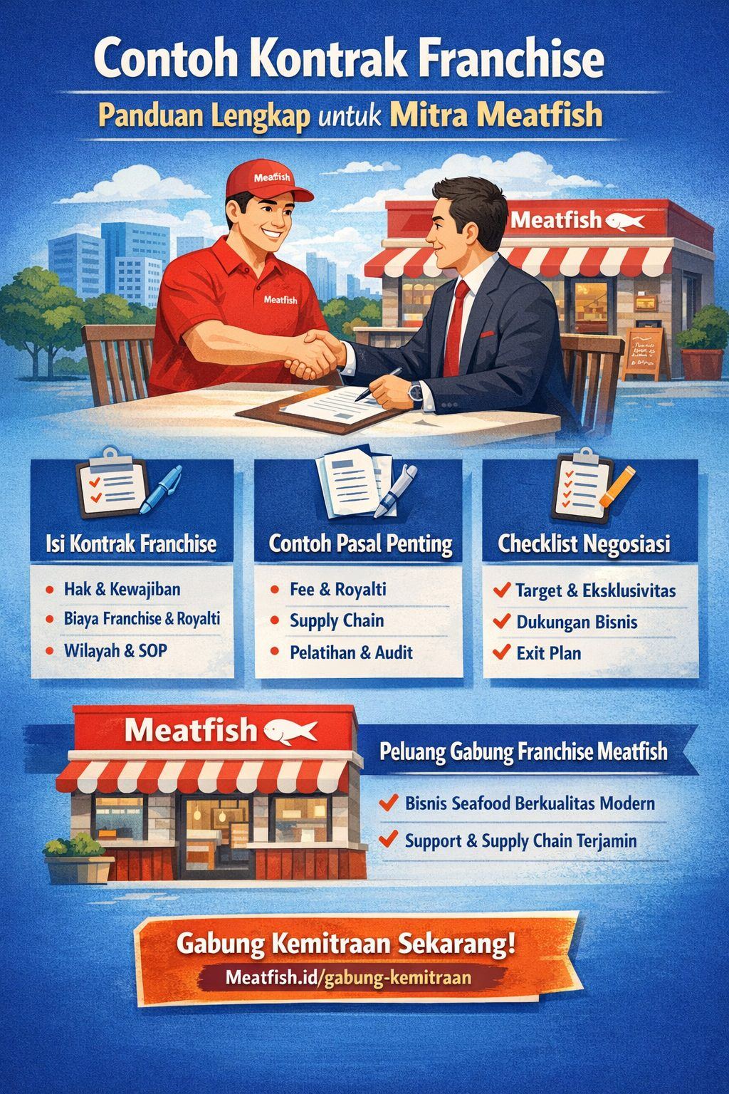 Contoh Kontrak Franchise Lengkap