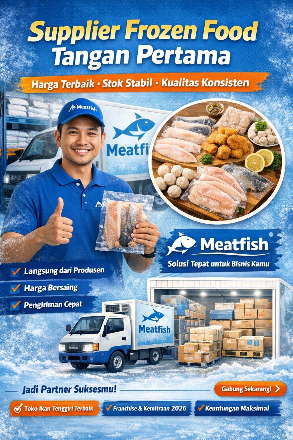 Supplier Frozen Food Tangan Pertama di Bekasi