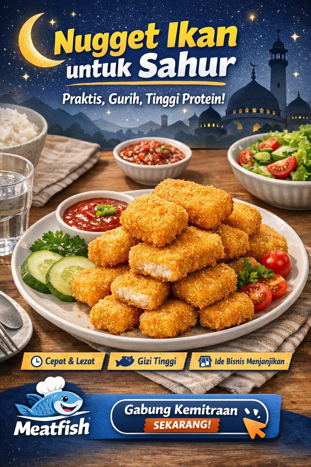 Nugget Ikan Untuk Sahur Menu Praktis Tinggi Protein Dan Tetap Nikmat Bareng Meatfish