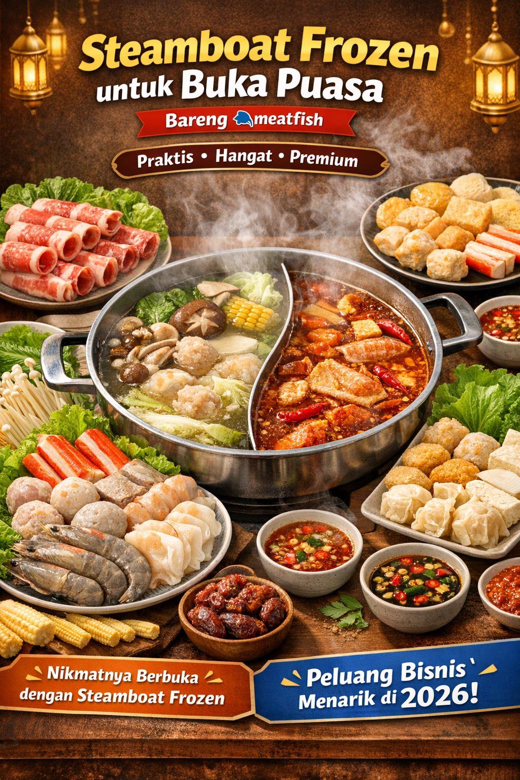Steamboat Frozen Untuk Buka Puasa
