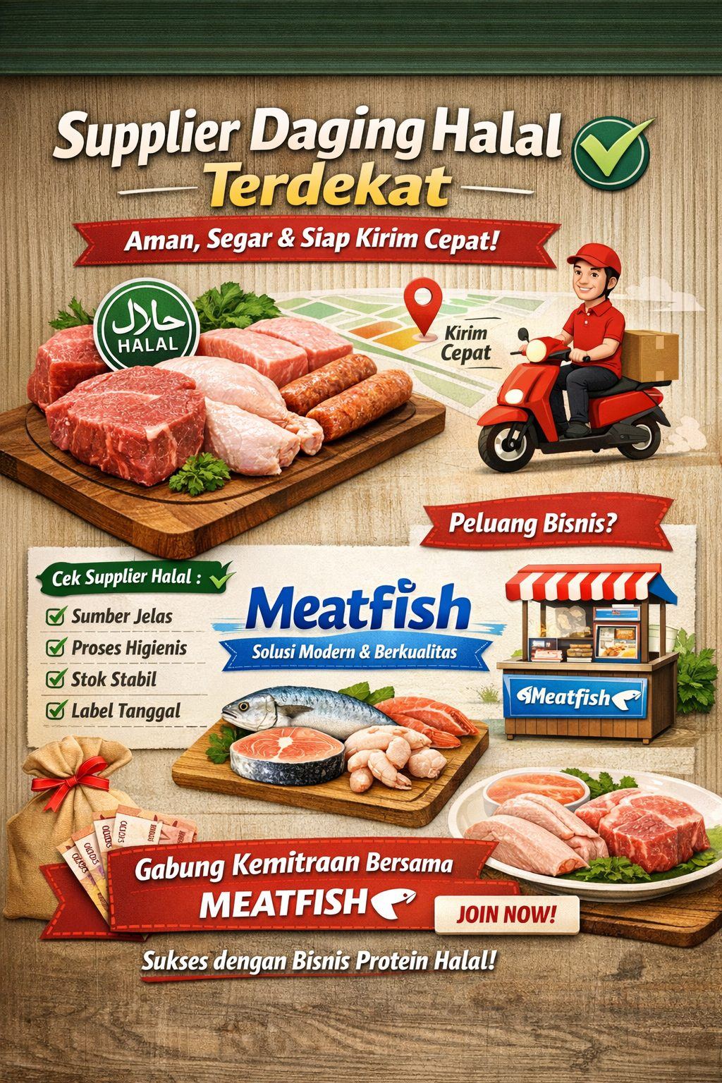Supplier Daging Halal