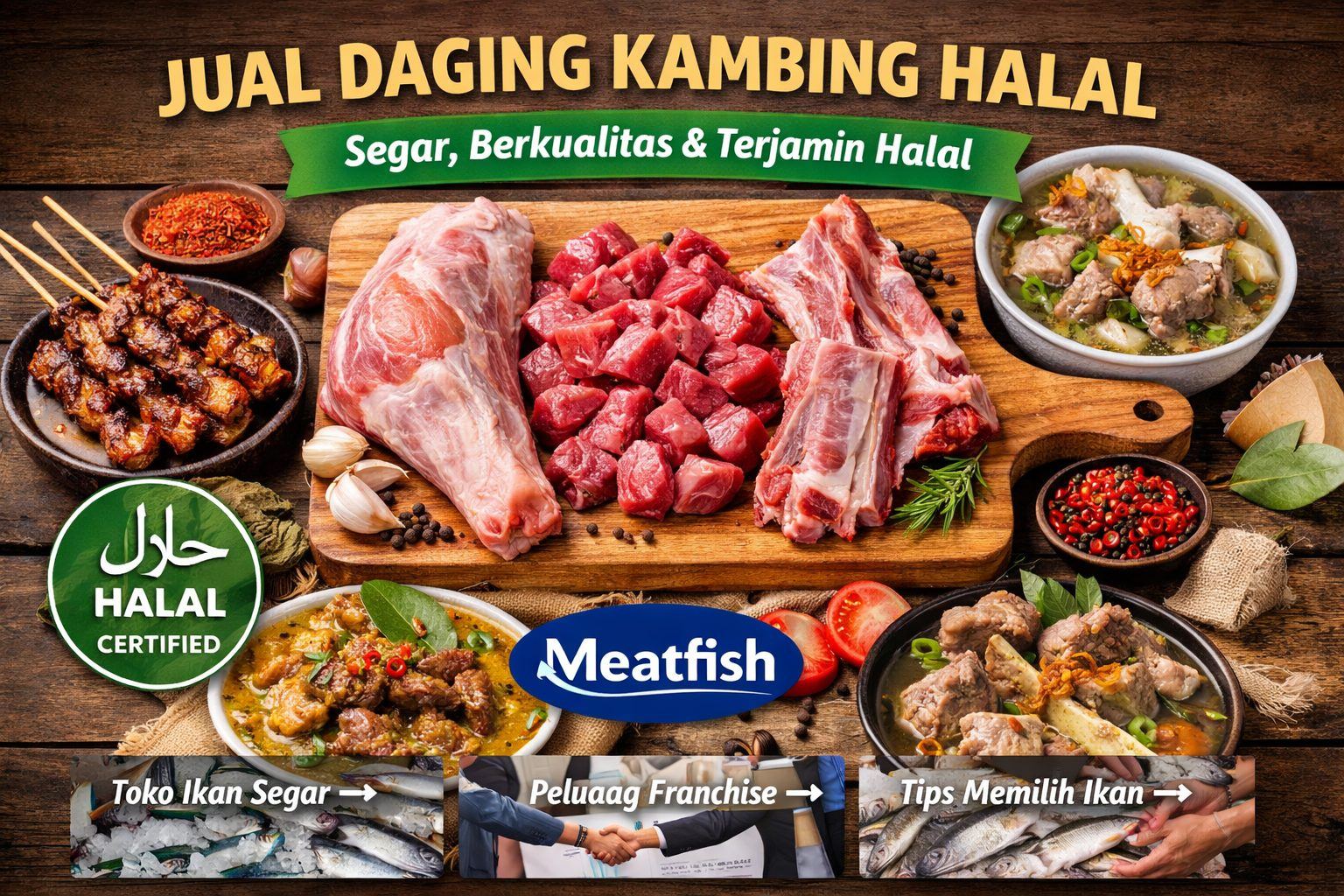 Jual Daging Kambing Halal
