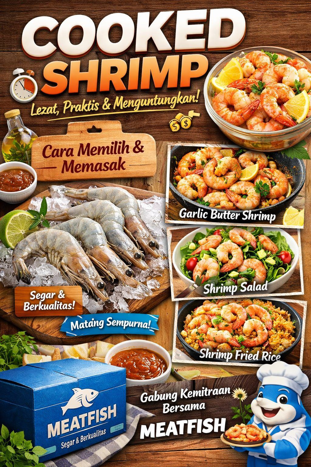 Cooked Shrimp