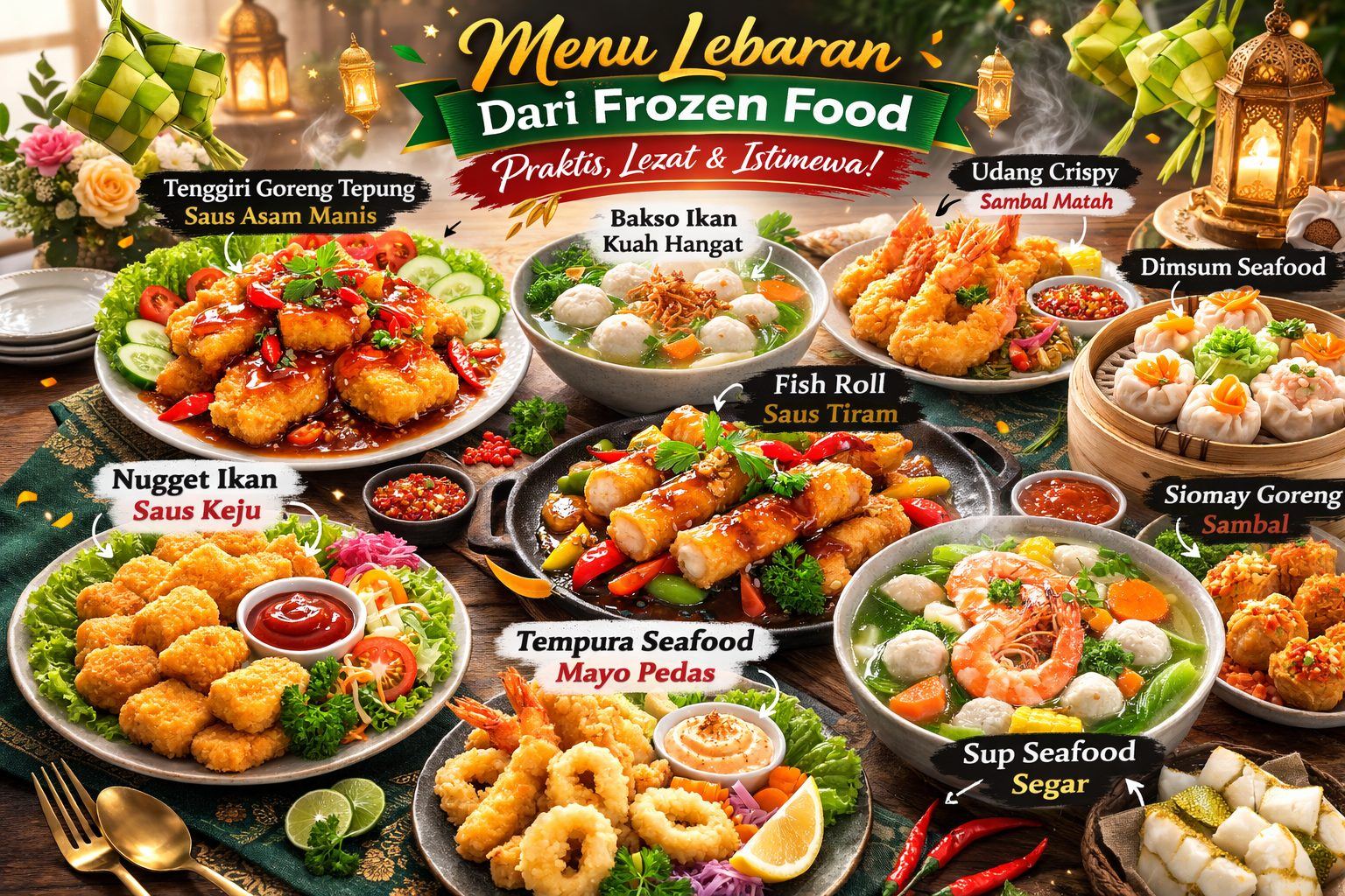 Menu Lebaran Dari Frozen Food Solusi Praktis Hemat Dan Tetap Istimewa