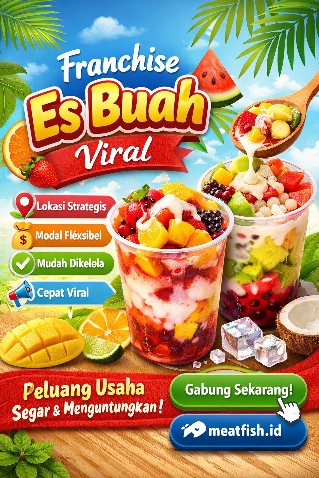 Franchise Es Buah Viral