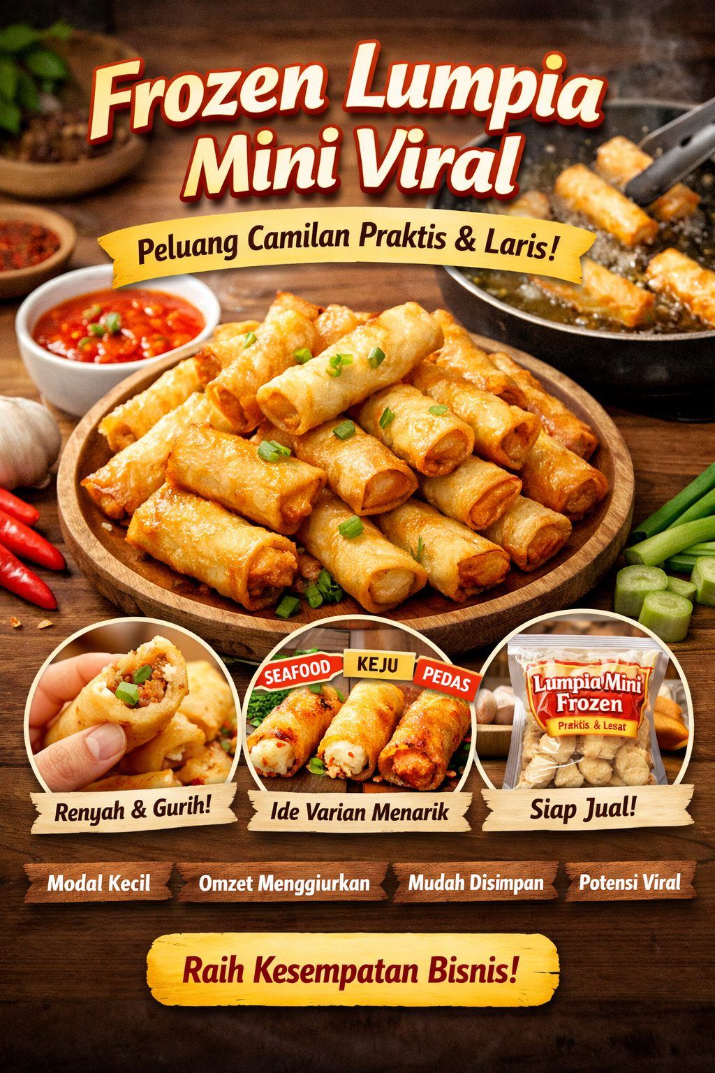 Frozen Lumpia Mini Viral