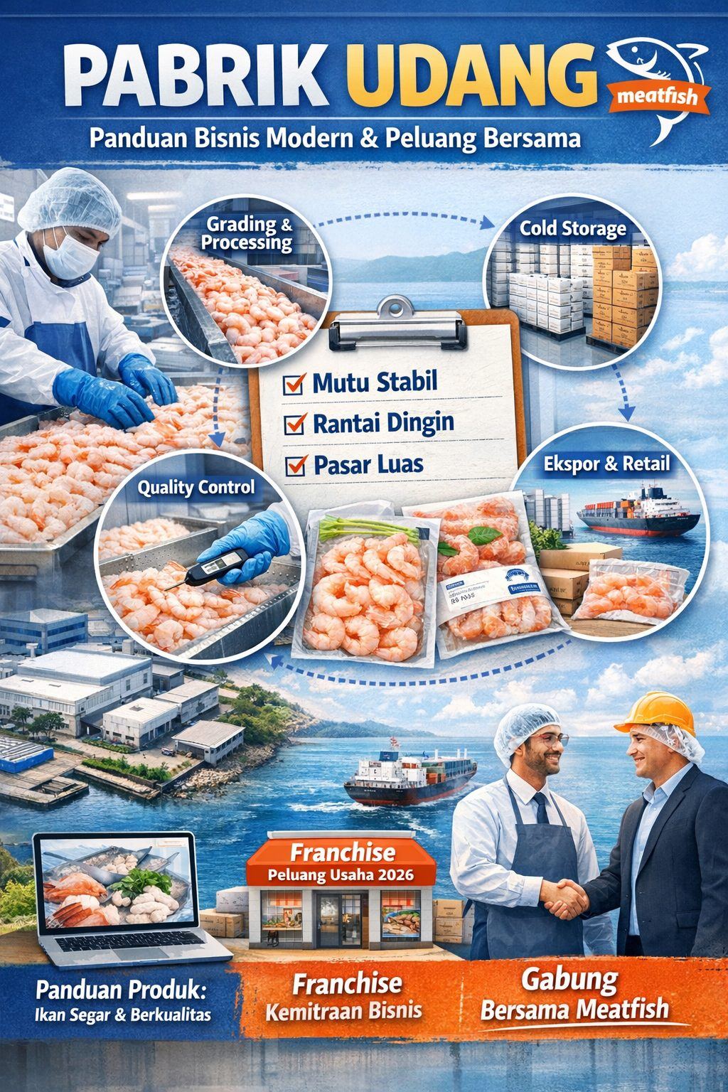 Pabrik Udang Panduan Lengkap Bangun Produksi Modern Mutu Stabil Dan Pasar Cepat Serap