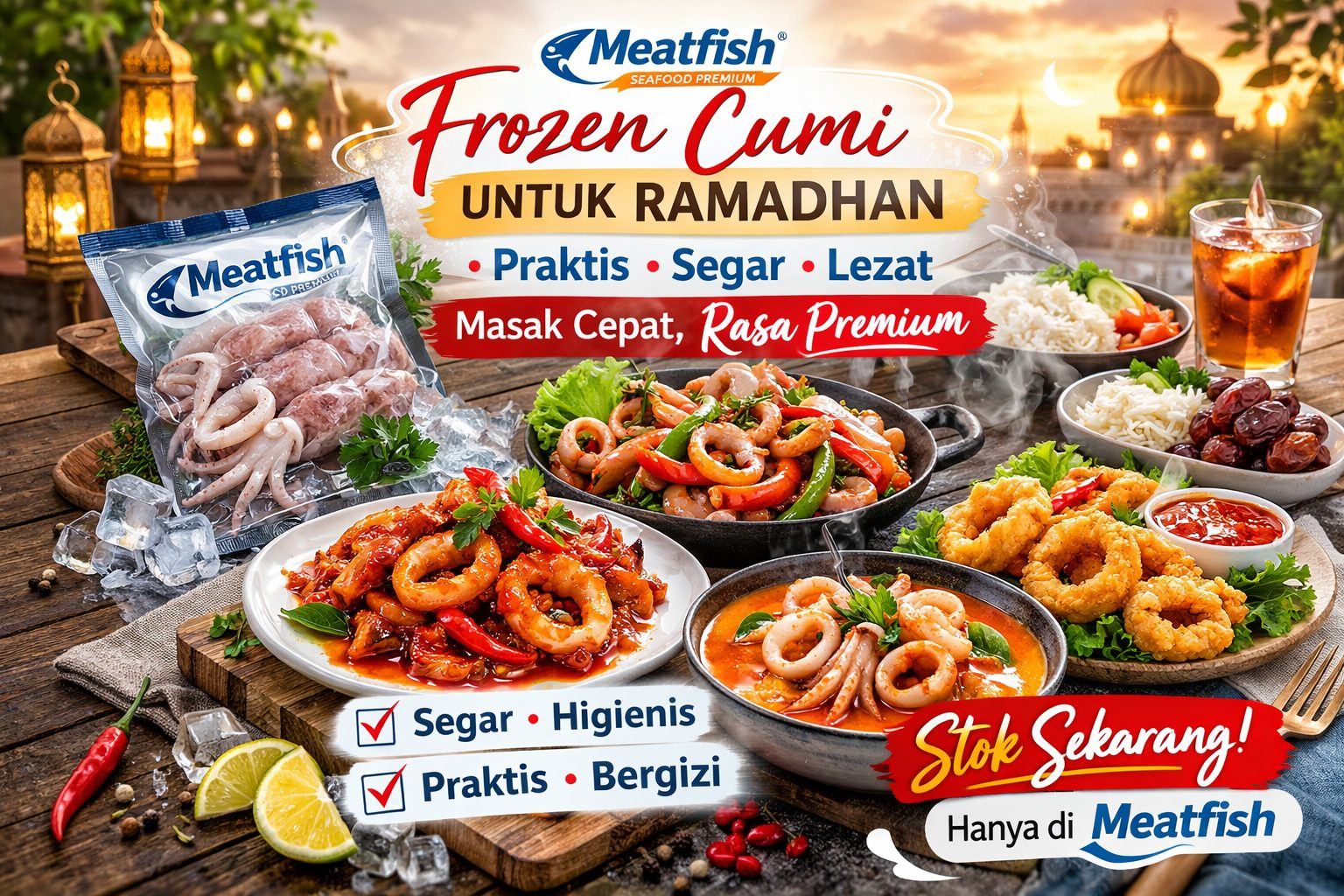 Frozen Cumi Untuk Ramadhan