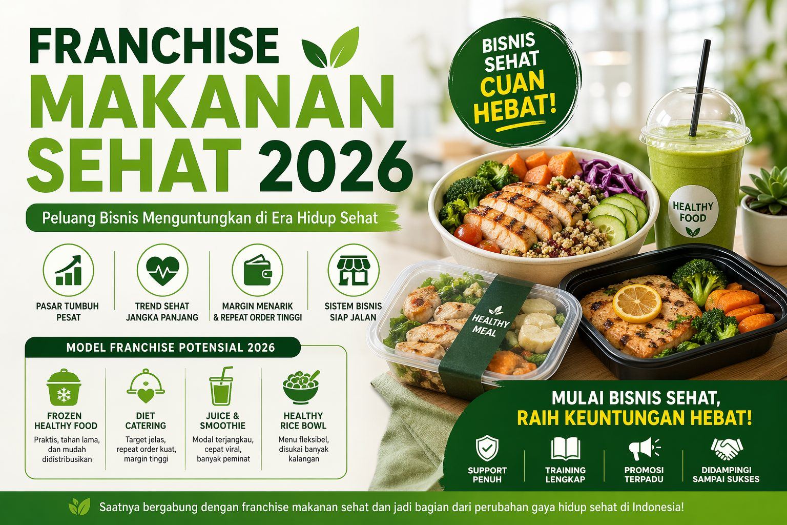 Franchise Makanan Sehat 2026