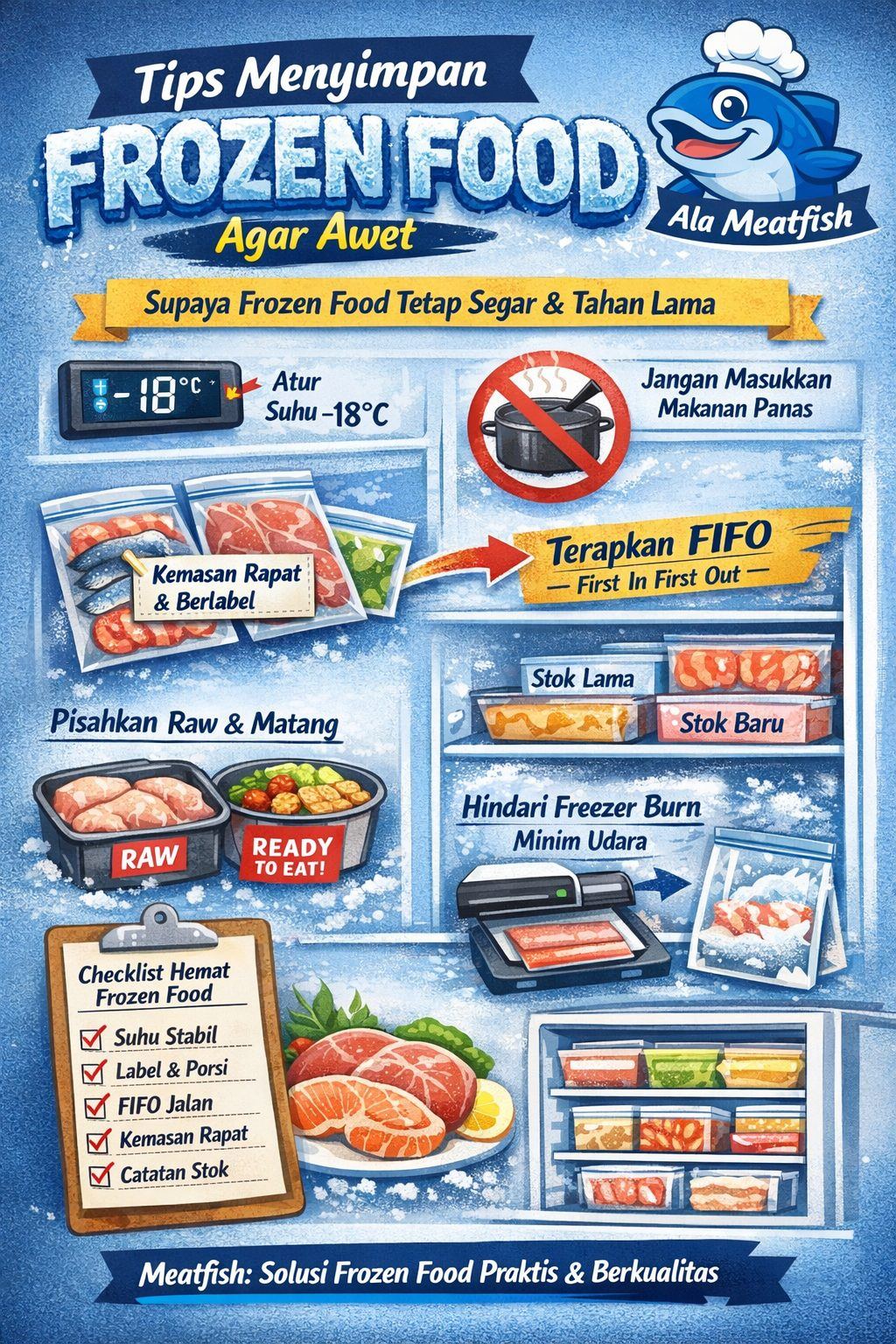 Tips Menyimpan Frozen Food Agar Awet Panduan Lengkap